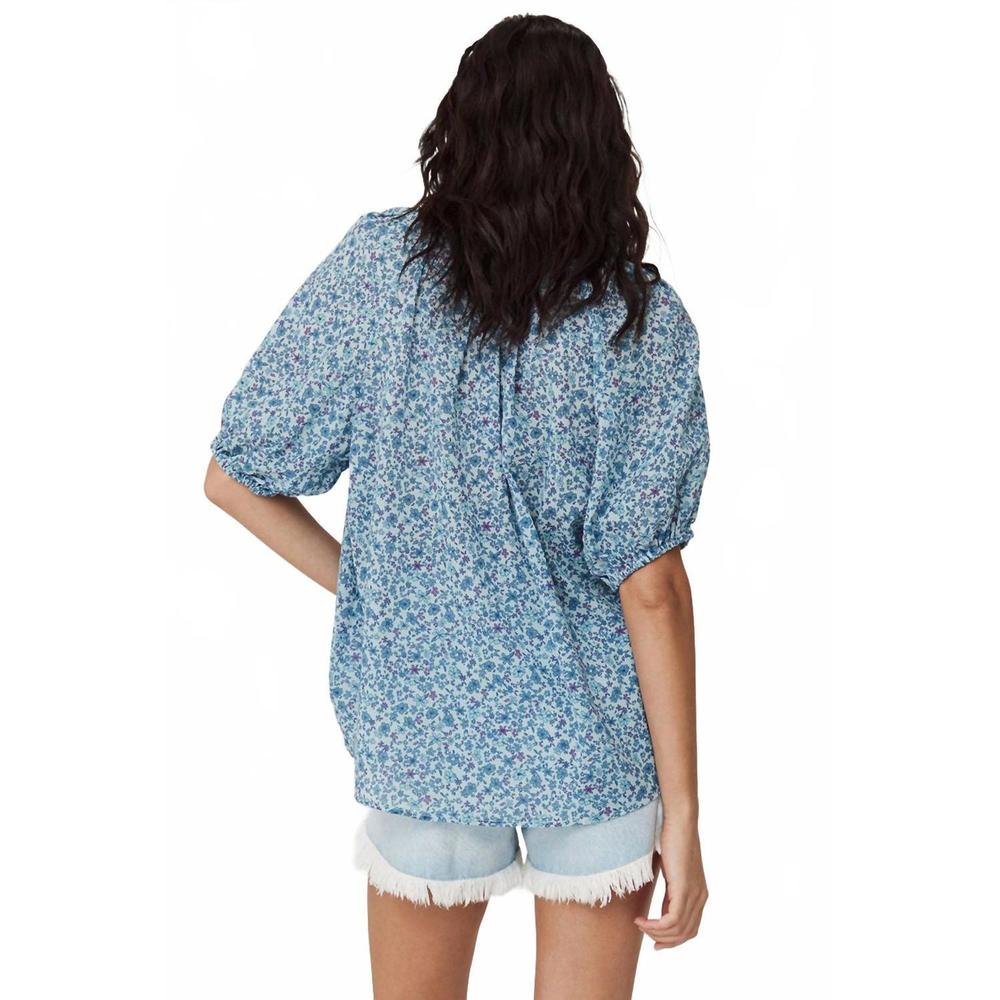 NEW SPELL love jetty short sleeve blouse in nirvana - Picture 2 of 6